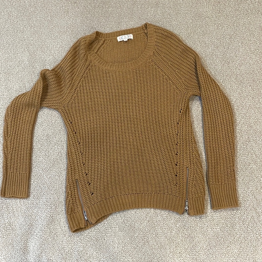 Pink rose sweater